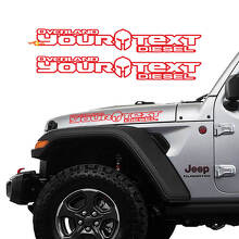 Adesivi in Vinile per Cappuccio Casco Gladiatore per Jeep Gladiator_3
