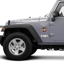 Adesivo decalcomania Jeep Rubicon Zombie Response Team Wrangler_2