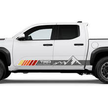 TRD Heritage Retro Mountains Side Pannello Decals Adesivi per Toyota Tacoma
 2