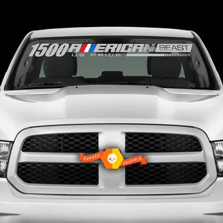 Adesivo per decalcomania per parabrezza americano Dodge Ram 1500 Hemi Rebel
