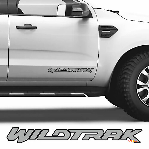 Adesivi di decalcomanie delle porte laterali per Ford Ranger Wildtrak
