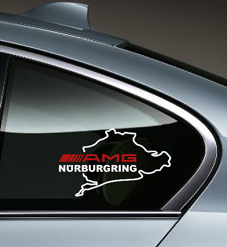 Adesivo adesivo AMG NURBURGRING Mercedes Benz C55 CLK E55 CLS63
