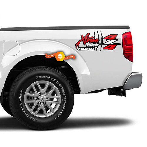 Adesivo in vinile Extreme 4X4 Off Road per fiancata Nissan Frontier