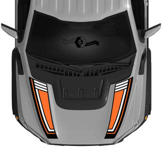 Nuovi 3 colori Ford Raptor 2023 F150 SVT cappuccio decalcomanie in vinile grafica kit striscia 2022+
