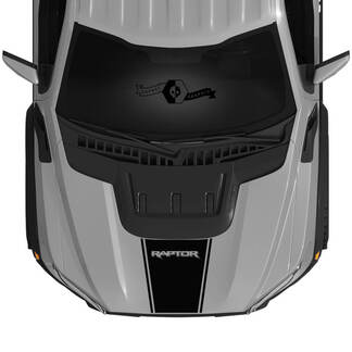 Nuovo Ford Raptor 2023 Scoop Trim F150 SVT Cappuccio Decalcomania in vinile Grafica Adesivi in ​​​​vinile kit striscia 2022+
