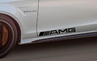 Confezione da 2 adesivi decalcomanie AMG CLS S55 Mercedes Benz Sport
