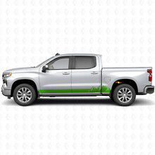 Strisce in Vinile per Porte e Minigonne Mountain Range per Chevrolet Silverado 1500 T1XX 2019-2026_6