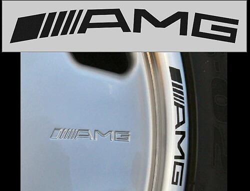 Adesivi in Vinile per Cerchi AMG Style per Mercedes-Benz