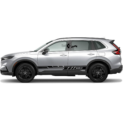 Coppia di strisce adesive in vinile per pannelli laterali Honda CR-V 2020 2021 2022 2023
