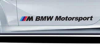 Adesivo in vinile per decalcomania per auto BMW M Motorsport 48 pollici M3 M5 M6 E90 E3
