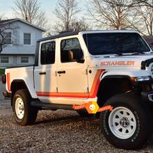 Kit Scrambler per Jeep Gladiator Kit completo stile retrò vecchia scuola
 5
