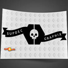 Logo SupDec GraphiX adesivo decalcomania di qualsiasi dimensione
 3