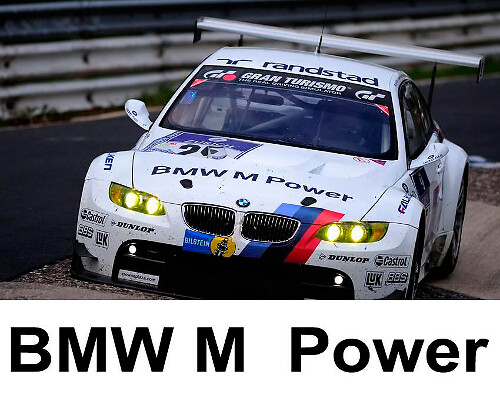 Adesivo in Vinile Motorsport BMW M Power per BMW