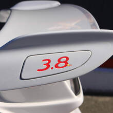 3.8 Set di Adesivi in Vinile per Inserto Aletta Posteriore per Porsche 911 GT3_3