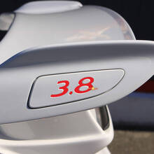 Adesivo decalcomania per inserti alare posteriori da 3.8 per Porsche GT3
 3