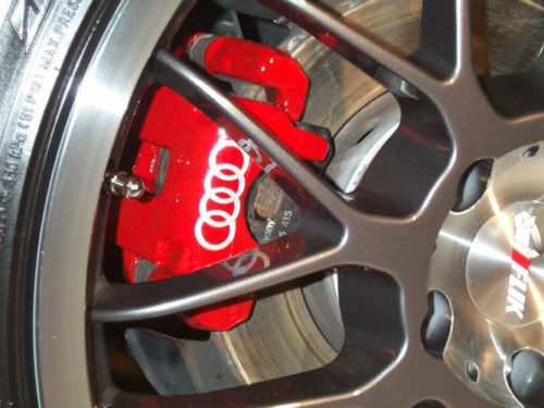 8 adesivi per decalcomanie per pinza freno AUDI A1 A2 A3 A4 A5 A