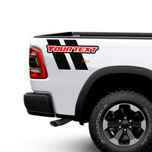 Adesivo in Vinile Personalizzato con Doppie Strisce per Fiancata Dodge Ram 1500_3