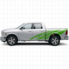 Kit adesivi laterali personalizzati in vinile Splash Mud per Dodge Ram 1500 Rebel_3