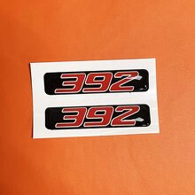 392 Adesivo Bombato Inserto Telecomando per Dodge Challenger Charger Durango_3