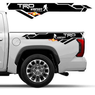 TRD Bigfoot edition BedSide Side Vinyl Stickers Decal adatta per Toyota Tundra 2022 2023 2024
