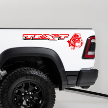 Kit Adesivo in Vinile TRX Eating Raptor per il Piano di Appoggio Dodge Ram TRX 2023_2
