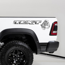 Kit Adesivo in Vinile TRX Eating Raptor per il Piano di Appoggio Dodge Ram TRX 2023_3