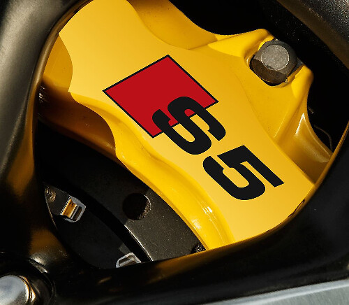 Audi S5 pinza freno decalcomanie adesivi vinile emblema grafica logo