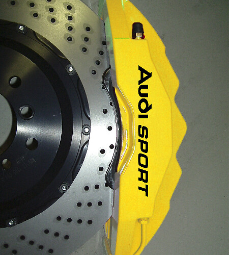 AUDI Sport Premium Pinza Freno Decalcomanie Adesivi TT S3 S4 S6 Q5