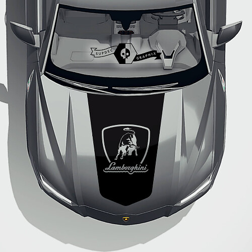 Lamborghini Urus 2021 2022 2023 Hood Vinyl Decal Sticker Grafica
