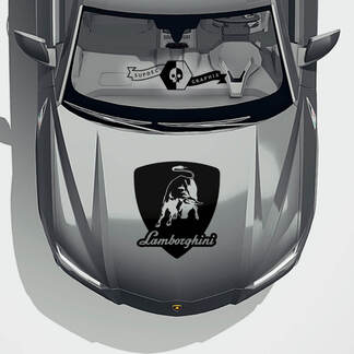 Lamborghini Urus 2021 2022 2023 Hood Logo Vinyl Decal Sticker Grafica

