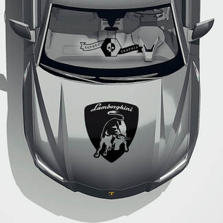 Cofano Lamborghini Urus 2021 2022 2023 + Logo Vinyl Decal Sticker Graphics
