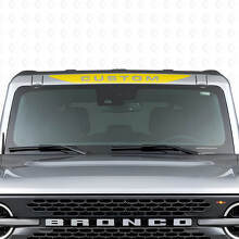 Adesivo in Vinile Personalizzato per Parabrezza con Motivo Musclecar Cavallo_5