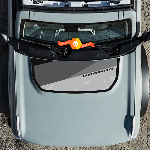 Cappuccio Bronco Wrap Graphics Decal Sticker per Ford Bronco
