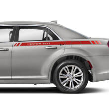Adesivi in Vinile Personalizzati con Striscia Laterale Posteriore per Chrysler 300_3