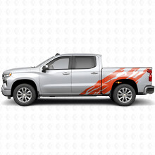 Strisce in Vinile a Bordi Dentellati per Chevrolet Silverado 1500 T1XX 2019-2026_4