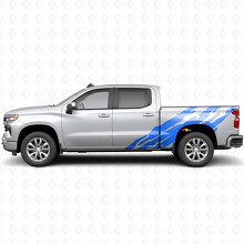 Strisce in Vinile a Bordi Dentellati per Chevrolet Silverado 1500 T1XX 2019-2026_5
