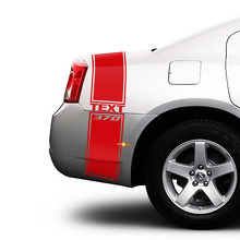 Strisce Personalizzate Testo 370 Adesivo in Vinile per Baule Laterale Dodge Charger 2009-2015_2