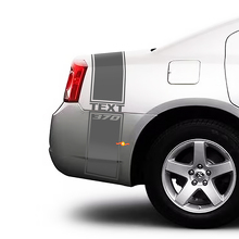 Strisce Personalizzate Testo 370 Adesivo in Vinile per Baule Laterale Dodge Charger 2009-2015_3