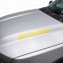 Kit Adesivi in Vinile per Cofano Turbo Diesel 6.0L per Musclecar F250 F350_6
