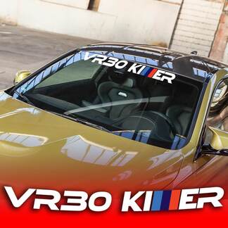 VR30 Killer BMW Fan Funny Adesivi per decalcomanie in vinile per striscioni per parabrezza
