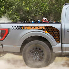 2022 2023 Ford F-150 Tremor Tracery Splash Side Bed Decal Sticker Grafica in vinile 2023
 2