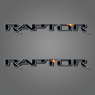 Gen 3 F-150 RAPTOR Side Bed Decal Sticker Logo grafico in vinile
