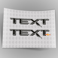 Gen 3 truck power truck Side Bed Decal Sticker Logo grafico in vinile
 2