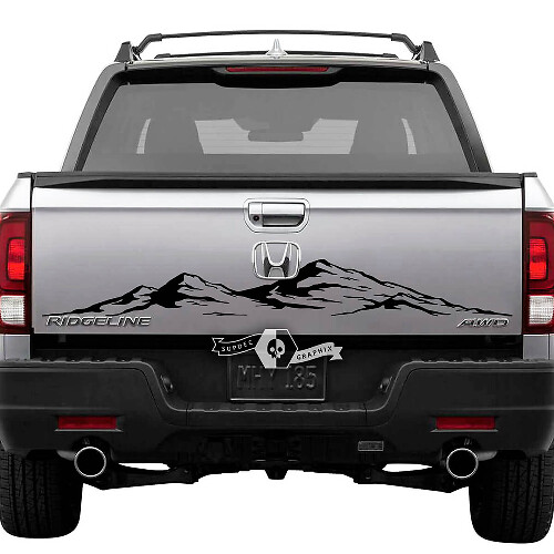 Posteriore HONDA RIDGELINE vinile corpo decalcomania grafica logo emblema logo
