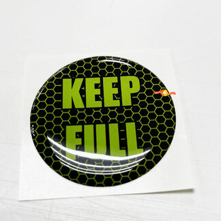Keep Full Honeycomb Lime Inserto porta carburante Decalcomania a cupola con emblema per Challenger Dodge
