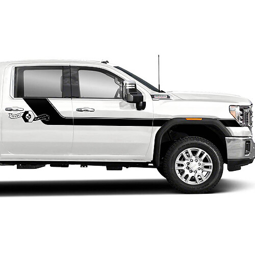 Kit di Adesivi in Vinile per Striscia Accento per GMC Sierra 2500HD 2022