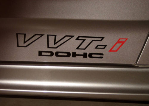 adesivo decalcomania vvt-i vvti rosso Celica Scion tc xB Matrix
