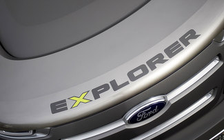Ford Explorer America decalcomania parabrezza topper adesivo decalcomania finestra