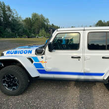 Jeep Wrangler JL 2023 Retro Rubicon Kit Decalcomanie per adesivi in ​​vinile Kit 1
 3