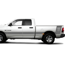 Adesivo Vinile Laterale Personalizzato con Logo Hemi per Dodge Ram 1500_3
